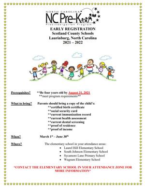 Pre-K Registration Pre-K Registration